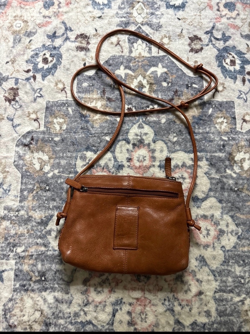Latico Leathers Hope Crossbody in Cognac - Picture 2 of 3
